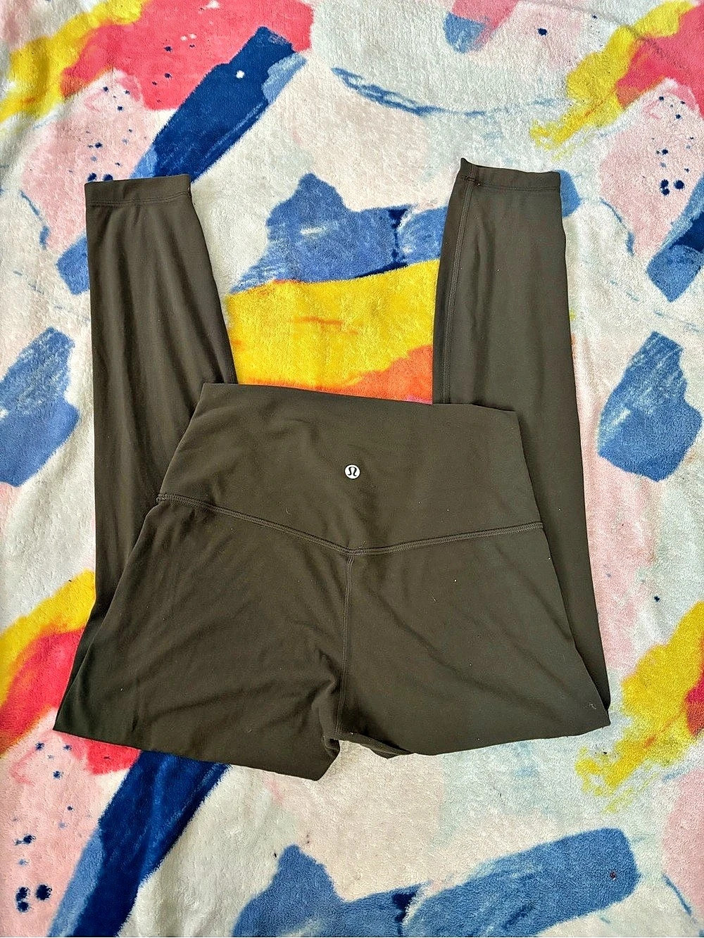 lululemon Align Pant High-Rise 25" Green Leggings